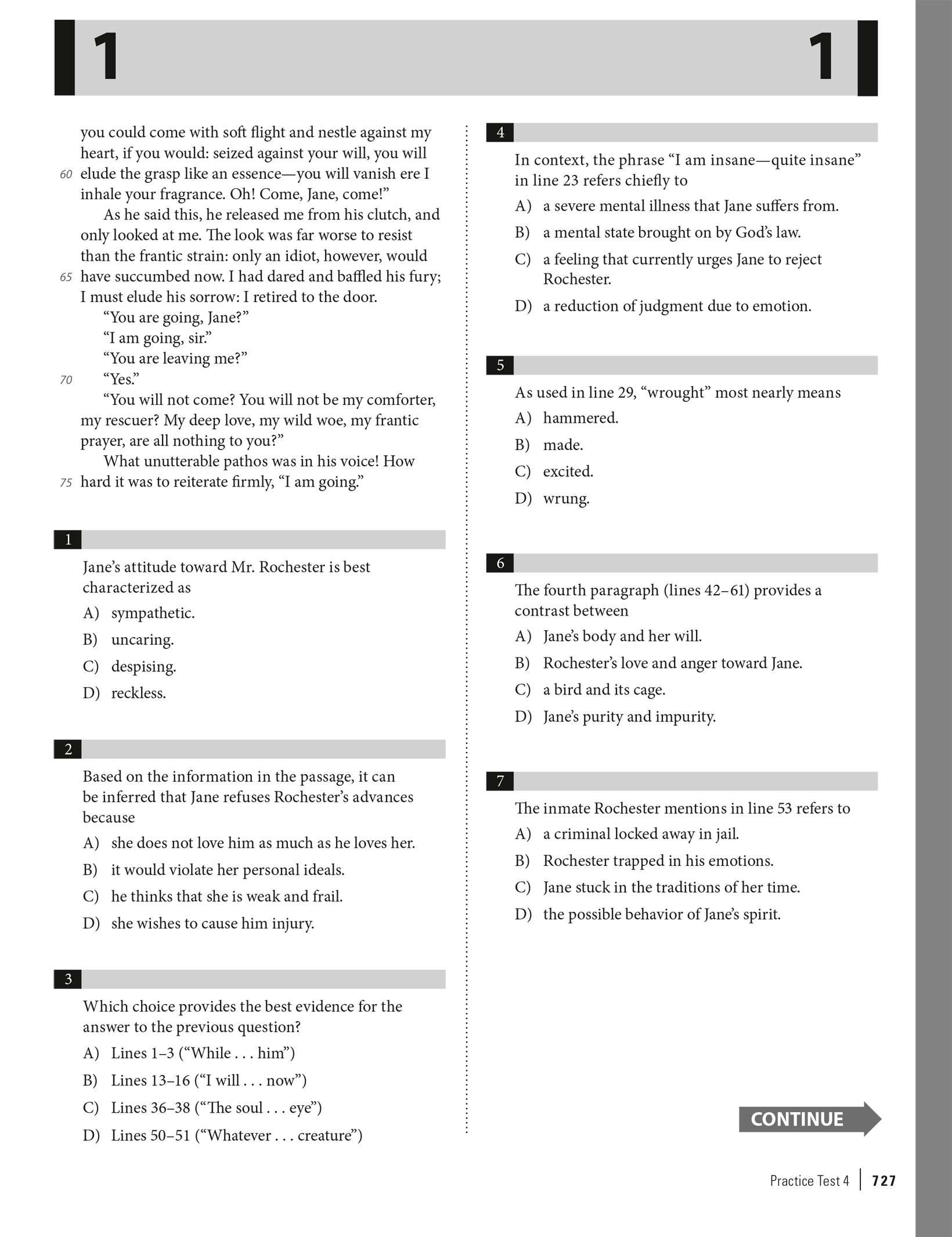 Extended ebook content for princeton review sat premium prep 2022